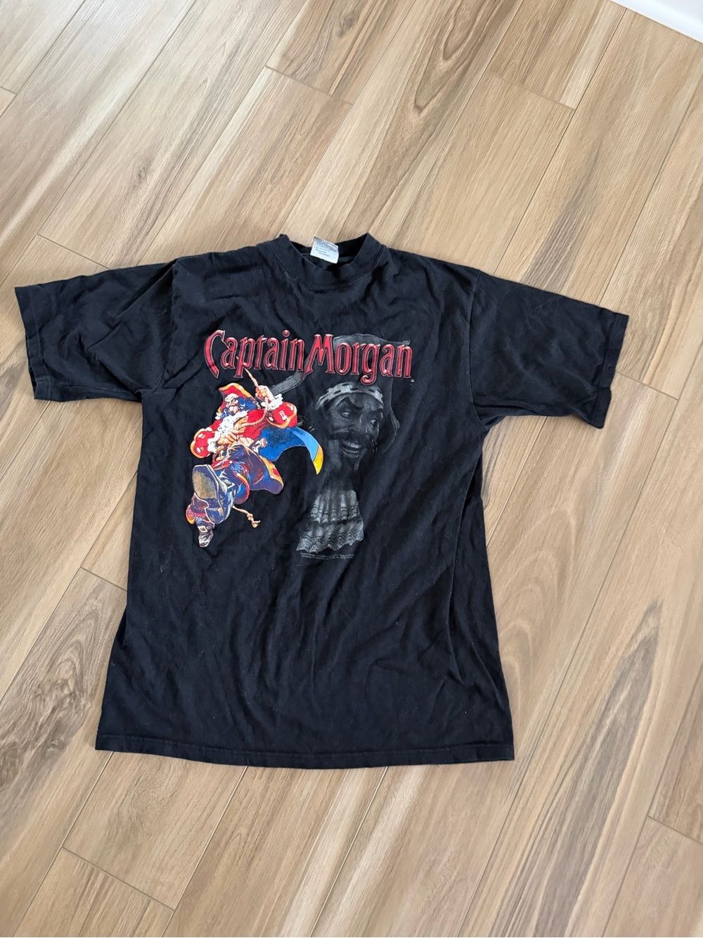Vintage Captain Morgan Black Graphic Tee